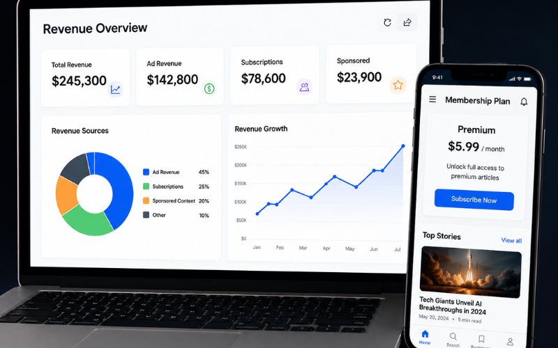 News Platform Monetization