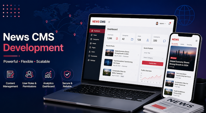 News CMS Development
